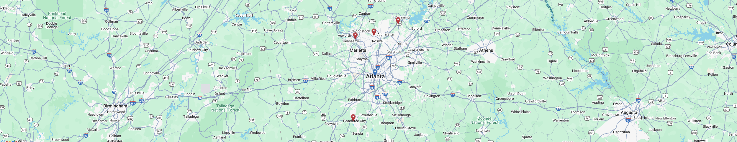 atlanta map